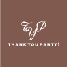 thank you party